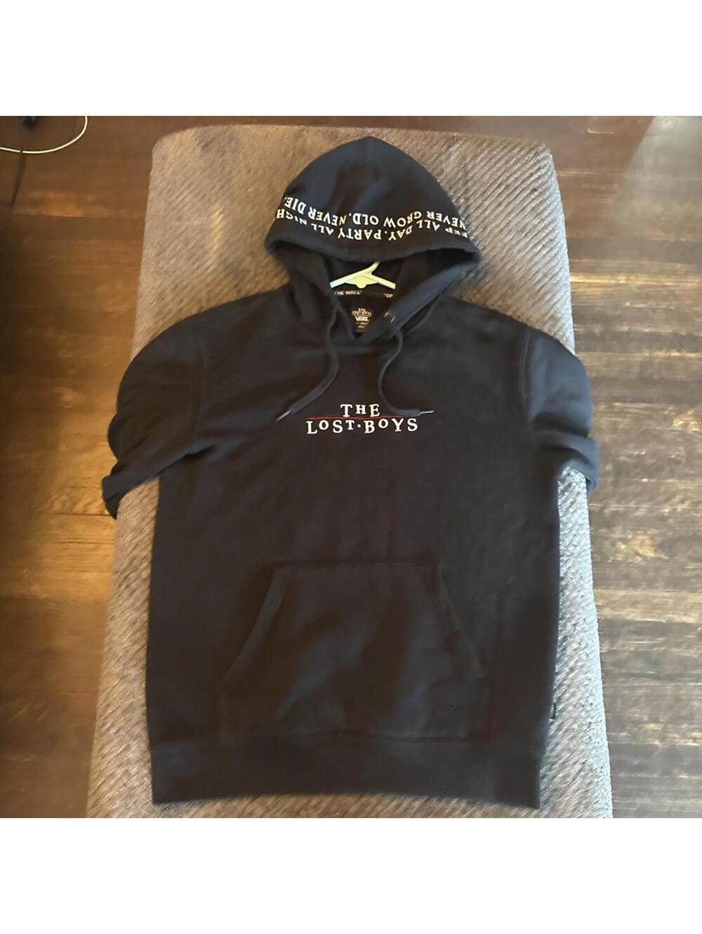 Vans Off The Wall The Lost Boys Limited Pullover Hoodie Mens Small Black - Picture 6 of 9